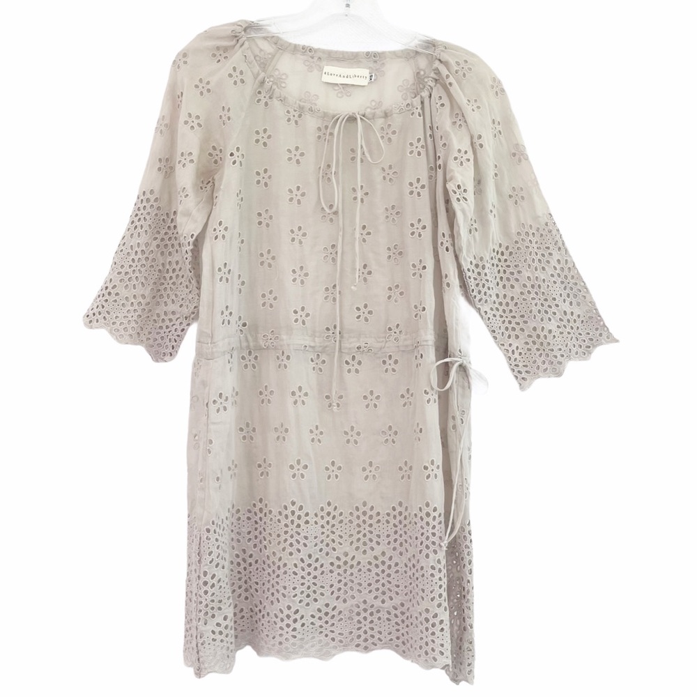 Johnny Was 4 Love & Liberty Eyelet Tunic Dress XS